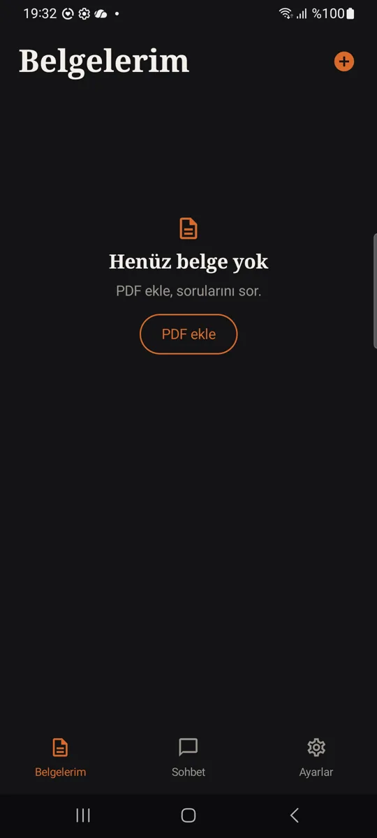 Kerata — çevrimdışı Türkçe belge asistanı — proje içi görsel 2